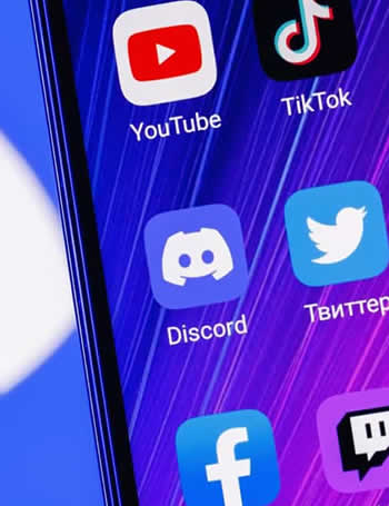 Word of mouth via Telegram Discord
